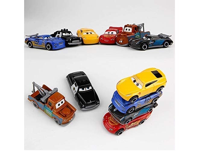 Storio سيارات معدنية مصبوبة 1:32 | سيارات ألعاب ذات حركة سحب للخلف مع أبواب قابلة للفتح وأضواء | نموذج سبائك للأطفال | سيارات مصغرة قابلة للجمع للأولاد والبنات من 3 سنوات فما فوق - Image 4