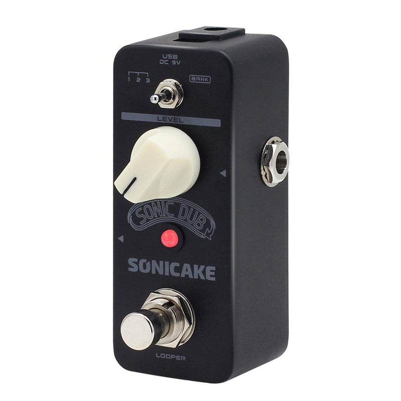 SONICAKE QSS-13 Looper Guitar Effects Pedal Sonic Dub Looper Storable Loop Station Recording Looping Guitar Bass Effects Pedal - Image 1
