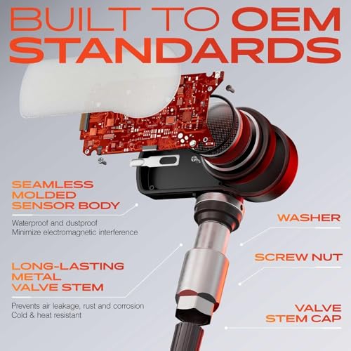 A-Premium 4PCS Pre-Programmed TPMS Sensor Tire Pressure Monitoring Sensor - Compatible with Toyota, Lexus & Scion - Avalon, Camry, Corolla, Highlander, Tacoma, Prius, ES350, GS430, GX470, xB - 315MHz - Image 3