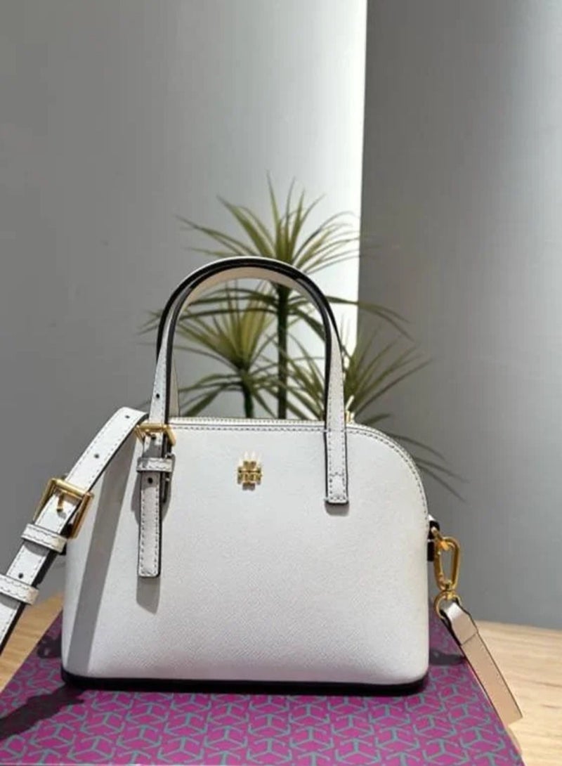 Burch Emerson Simple Adjustable Detachable Shoulder Strap Leather Shell Bag Shoulder Handbag - Image 1