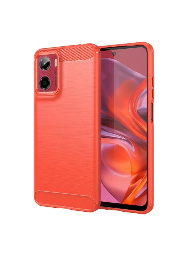 S-TOP Case For Motorola Moto G05 Carbon Fiber Brushed Texture TPU Phone Case - Image 1