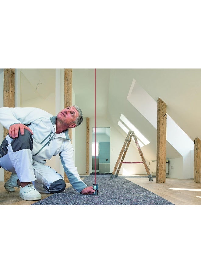BOSCH Glm 40 Multi-Use Laser Measurement, Measuring Up To 40 M, Memory Function Saves The Last 10 Measurements, Power Supply 2 X 1.5 V Lr03 (Aaa) - Image 2