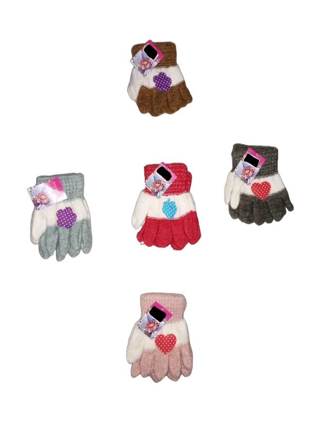 GSXMOL baby hand gloves Soft & Comfy mittens pair of 6 for Winterwear (0-5YRS, Multi-Color) (4-5 YEAR) - Image 4