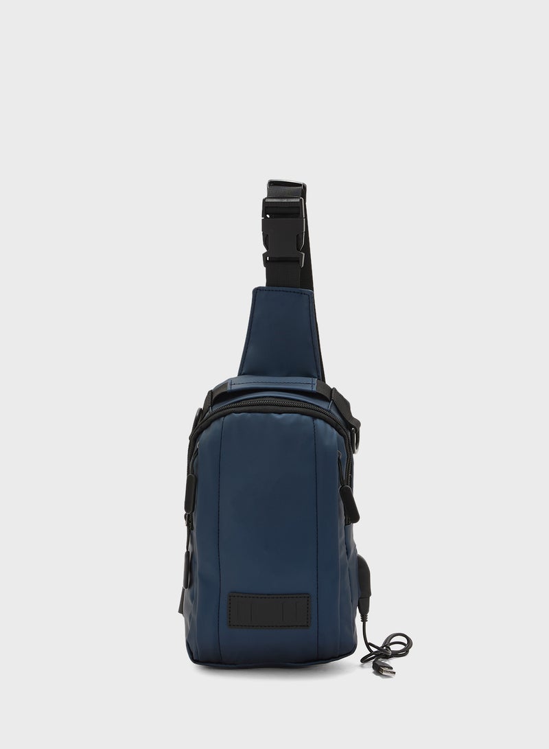 Robert Wood Casual Crossbody Sling Bag  - Image 1