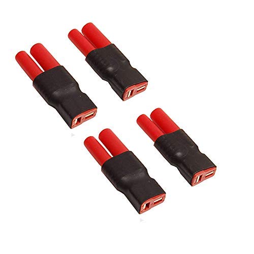 FLY RC 4PCS T Plug Female to HXT 4mm Connector Wireless Connector RC LiPo Battery Connector Adapters for RedCat Racing and Exceed RC - Image 2