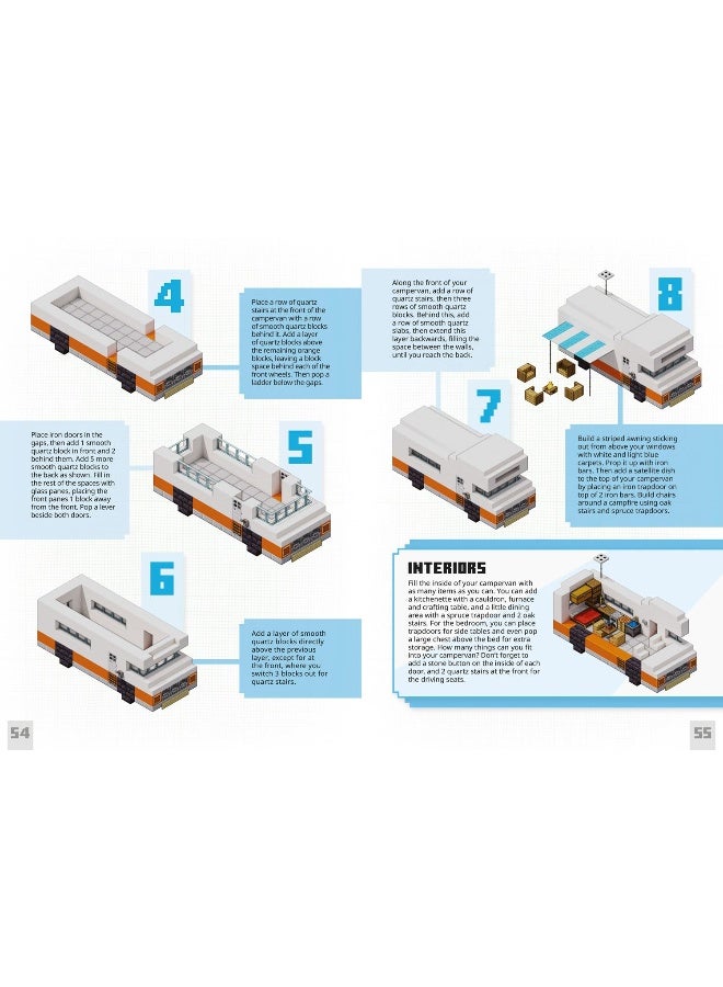 Minecraft Mega Bite-Size Builds: An official Minecraft illustrated guide with over 20 brand-new mini-projects to build in the game for 2024: perfect for beginners and kids, teens and adults alike! - Image 3