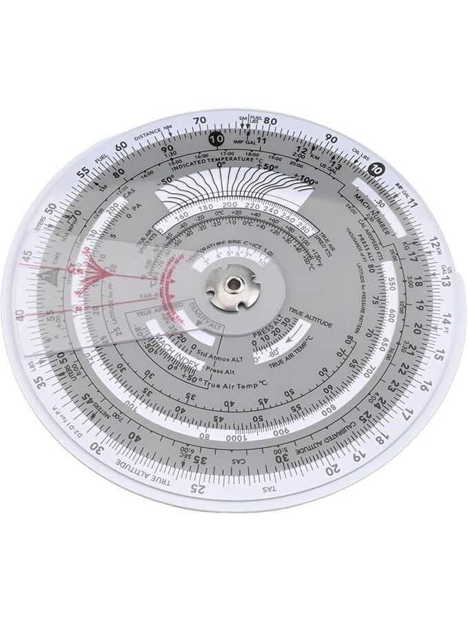 E6B R2 Aviation Flight Computer Slide Rule for Pilot Training Wind Calculation Navigation - Image 1