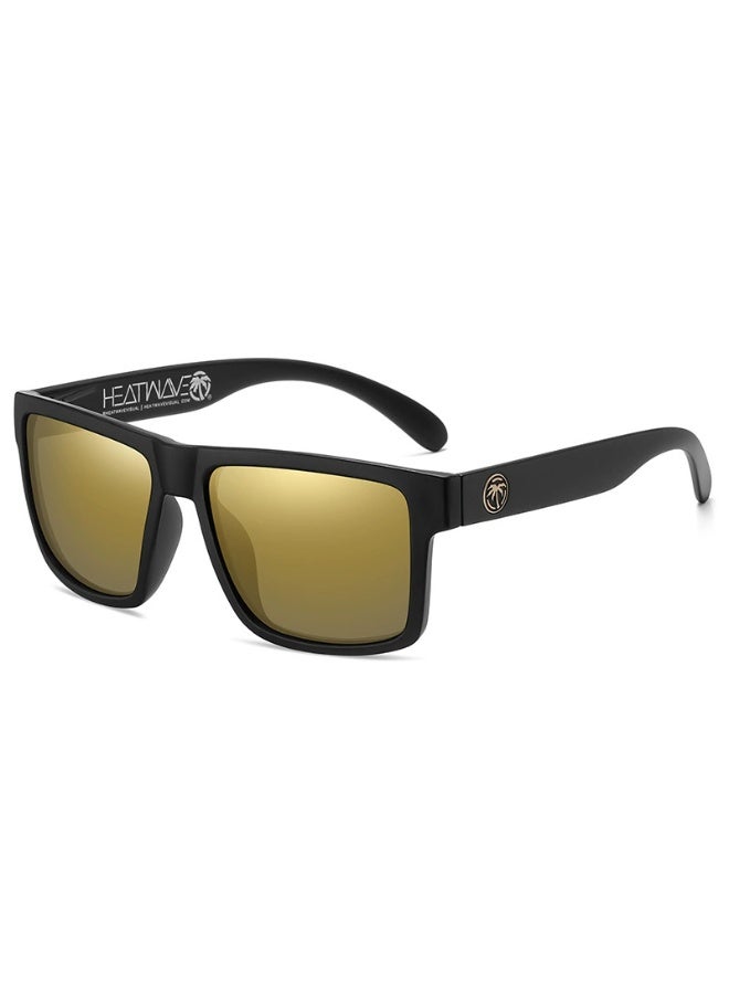 Hot Wave Heat wave Visual Sunglasses Classic Fashion Sunglasses Gold - Image 2