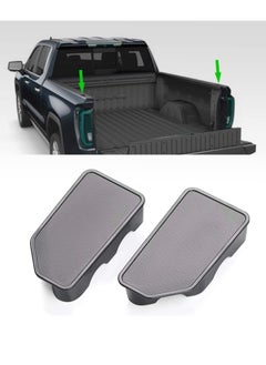 Y&D Truck Stake Pocket Covers Caps Rail Hole Plugs for 2014-2018 GMC Sierra 1500 and Chevrolet Silverado 1500/2500/2500HD/3500(Set of 2)  - Image 1