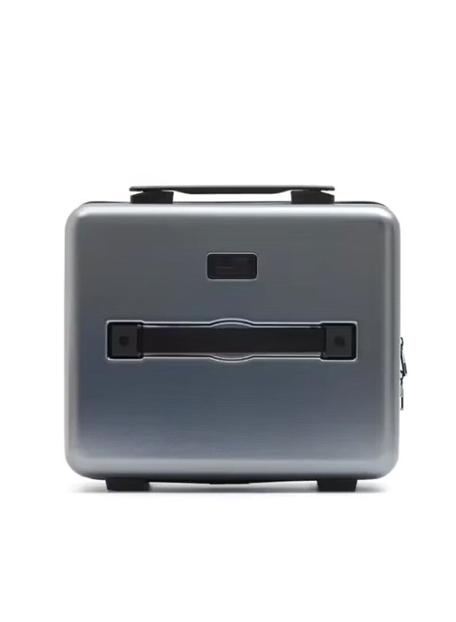 Lexon Luggage, Small Carry-on Suitcase, 15-inch Mini Travel Case, Stylish, Durable, Shockproof, Silver-gray Color - Image 2