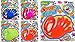JARU Giant Glitter Sticky Hands 3 Toys Assorted Large Stretchy Hand Halloween Party Favors Goodie Bag Stuffers Classroom Prizes Sensory Slap Toys for Kids Piata Stuffing 4144A - Image 3