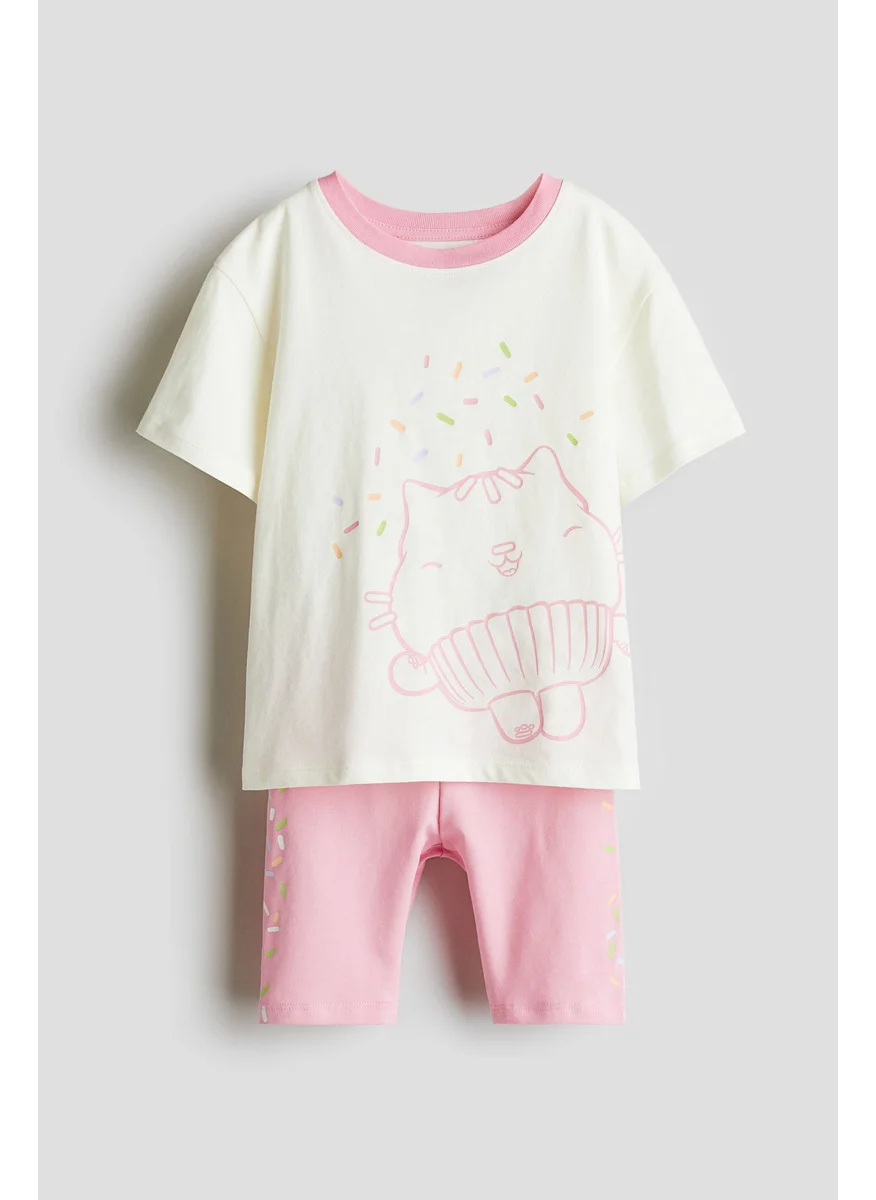 H&M 2-Piece Printed Set