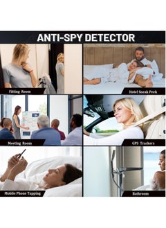 Generic Portable Hidden Camera Detectors,GPS Tracker Detector,Anti Spy Wireless Signal Scanner,Listening Device Detector,5 Levels Sensitivity for Home Office Travel Car  - Image 4