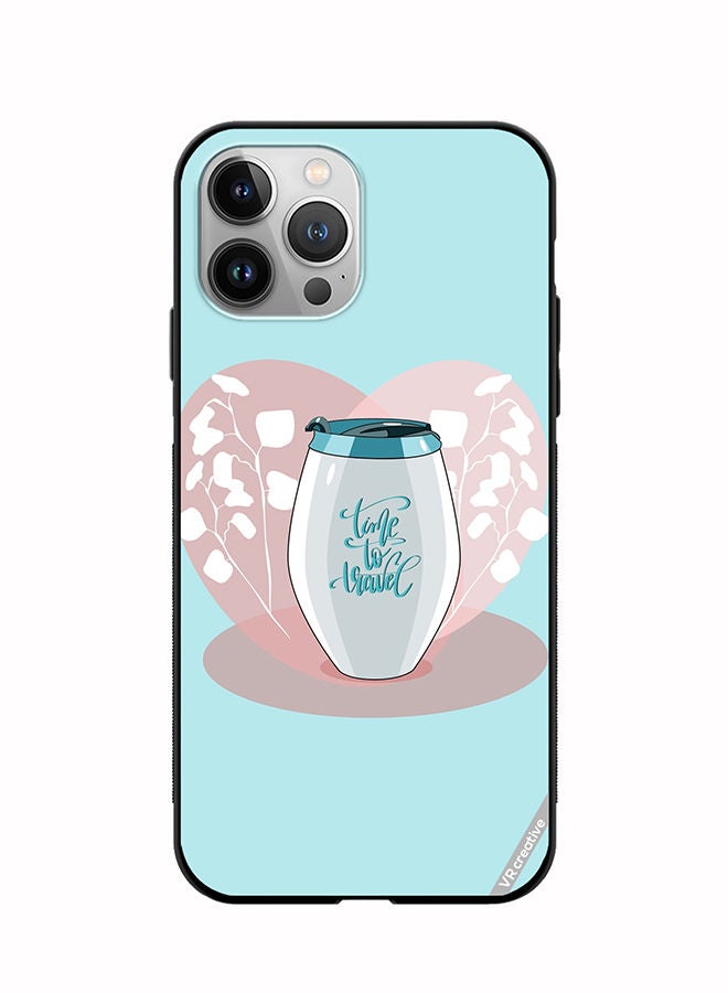 VR CREATIVE Protective Case Cover For Apple iPhone 12 Pro Max Travel Mug Design Multicolour - Image 1