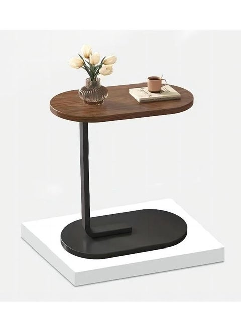 Coffee Table Sofa Side Table Creative Side Table Modern Home Living Room Balcony Corner Small Table Storage Bedside Table Small Desk Decoration,Brown