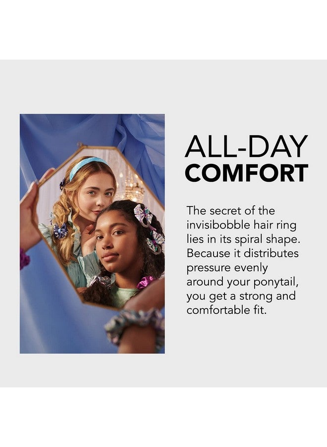 invisibobble Kids Spiral Hair Ring Noouch Coil Hair Ties With Strong Grip Nonsoaking High Wearing Comfort Updo Tool For Girls Toddlers And Kids (Princess Belle (5Pack)) - Image 5