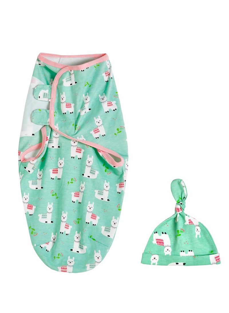 insular Cotton Baby Cap Set - Image 1