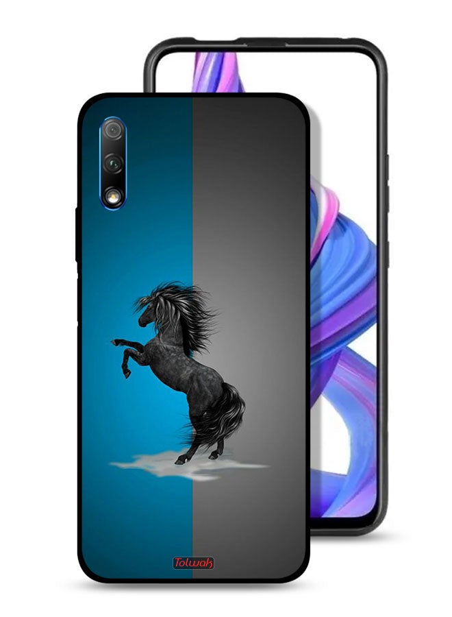 Tolwak Honor 9X (China) Protective Case Cover Horse Art - Image 1