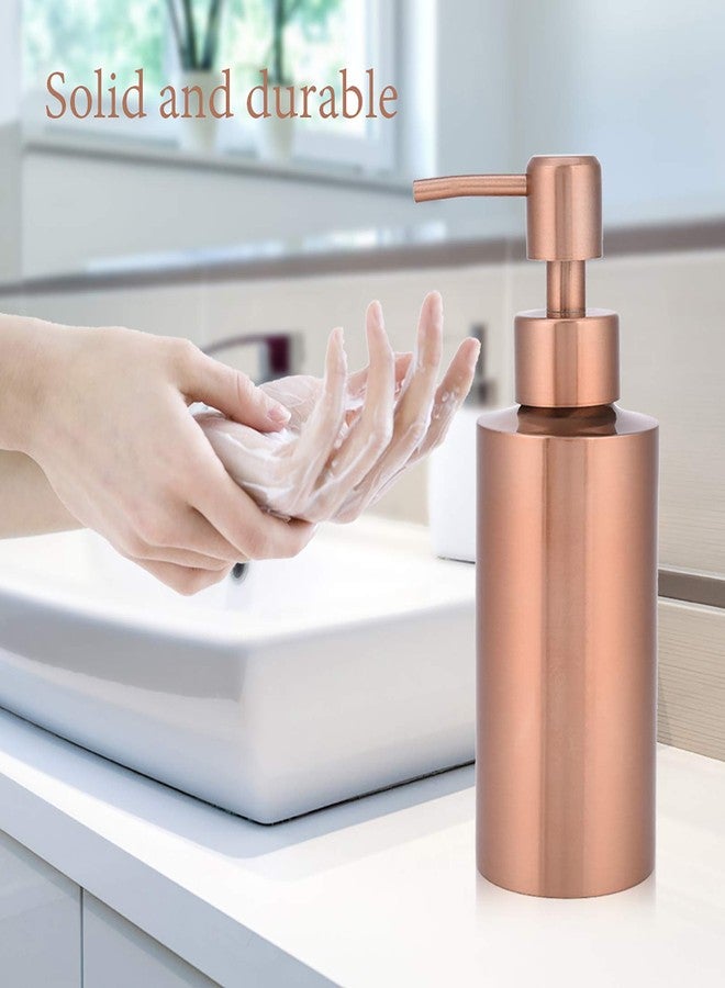 Nikou Soap Dispenser - Stainless Steel Kitchen Bathroom Countertop Hand Pump Liquid Soap Dispenser Lotion Bottle (Size : 250ml) - Image 3
