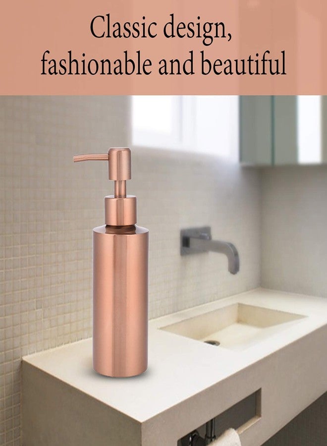 Nikou Soap Dispenser - Stainless Steel Kitchen Bathroom Countertop Hand Pump Liquid Soap Dispenser Lotion Bottle (Size : 250ml) - Image 2