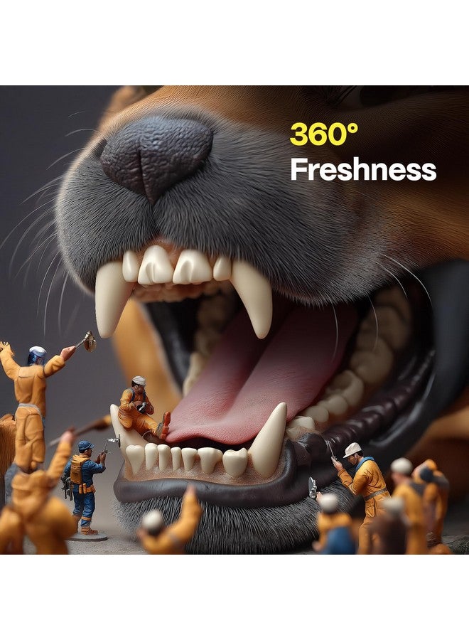 دوكو مناديل تنظيف أسنان الكلاب بنكهة الدجاج، 50 منديلًا لتنظيف أصابع الأسنان للكلاب والقطط، مزيلة للبلاك والجير، تمنح نفسًا منعشًا، بدون شطف، مجموعة تنظيف أسنان الحيوانات الأليفة سهلة وفعالة للعناية بالفم - Image 4