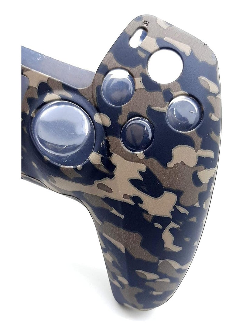 Generic PS5 Controller Skin,Silicone Grips for PlayStation 5 Controller Anti Slip Cover Case Protector for Dual Sense 5 Controller - 8pcs Pro ThumbGrips (Army Brown)  - Image 3