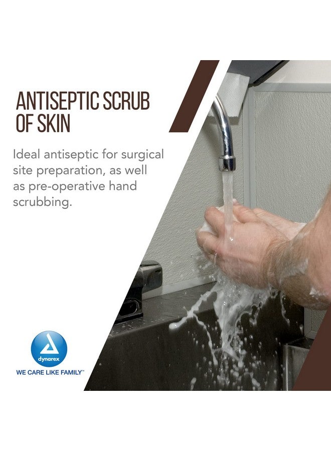 Dynarex Povidone-Iodine Scrub Solution, Antiseptic Solution for Skin and Mucosa, Ideal for Surgical Site Preparation, Contains Povidone Iodine 7.5%, 16 fl. oz., 1 Bottle - Image 3