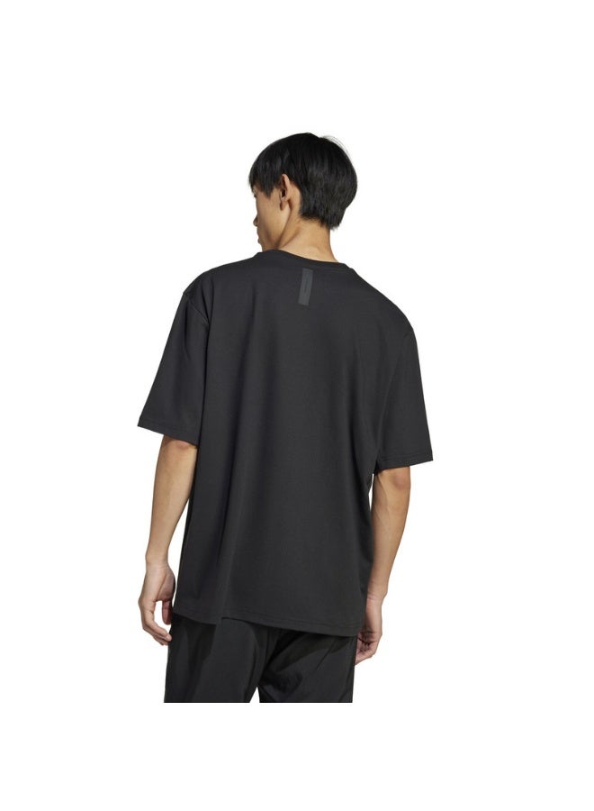 Adidas M Z.N.E. Tee Lo Black T-Shirt (Short Sleeve) T-Shirts For Men - Image 3