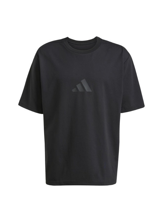 Adidas M Z.N.E. Tee Lo Black T-Shirt (Short Sleeve) T-Shirts For Men - Image 2