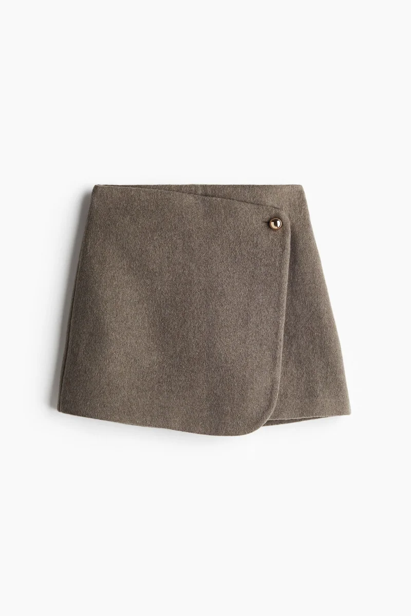 H&M Wrap mini skirt