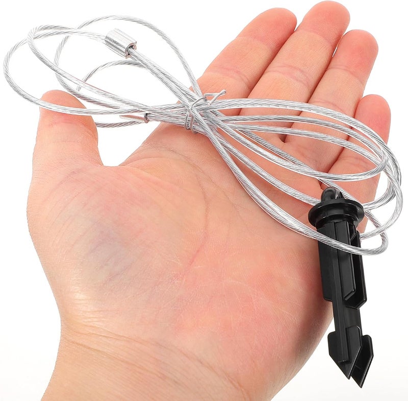 Trailer Emergency Breakaway Switch Cable with Coiled Electric Brake Switch for Rv Trailer Safety and Towing Accessories - Image 4