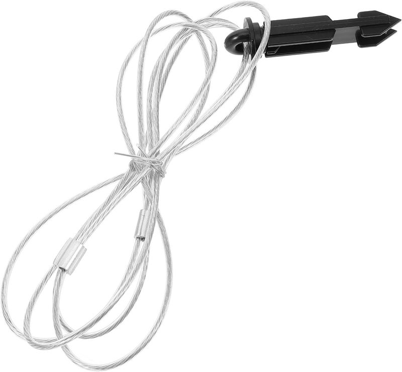 Trailer Emergency Breakaway Switch Cable with Coiled Electric Brake Switch for Rv Trailer Safety and Towing Accessories - Image 1