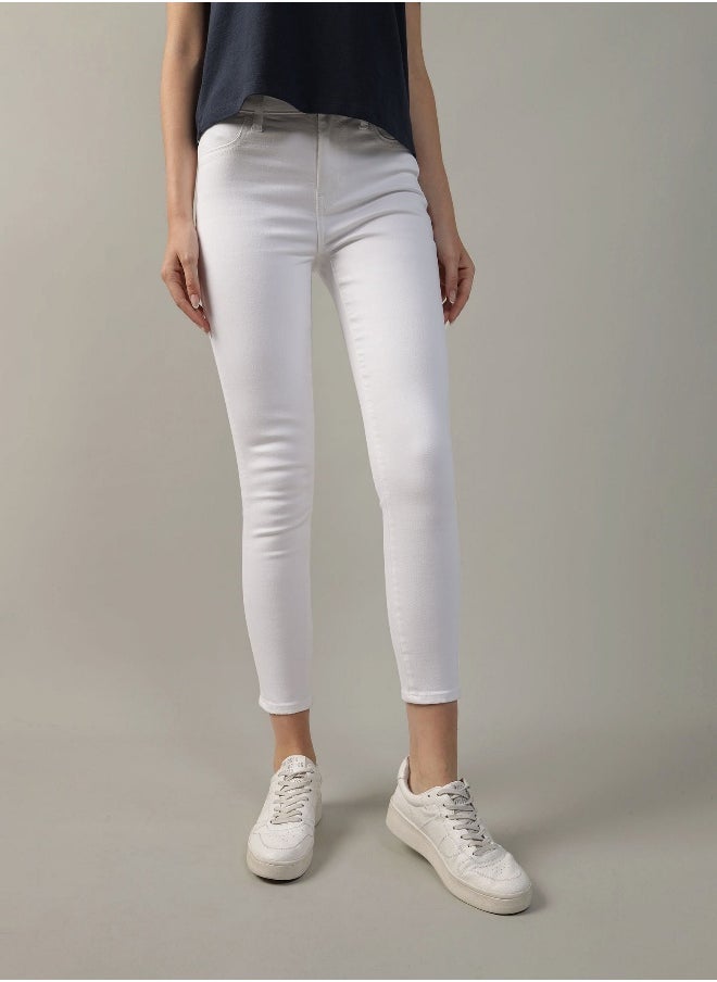 American Eagle AE المستوى التالي جيجينج قصير عالي الخصر  - Image 1