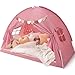 Avrsol Bed Tent Twin Bed Canopy for Kids Girls Tents Toddler Portable Sleeping Tents Indoor Pink Bunk Canopy Floor Playhouse for Twin Size Bed for Birthday Toy House Gift - Image 3