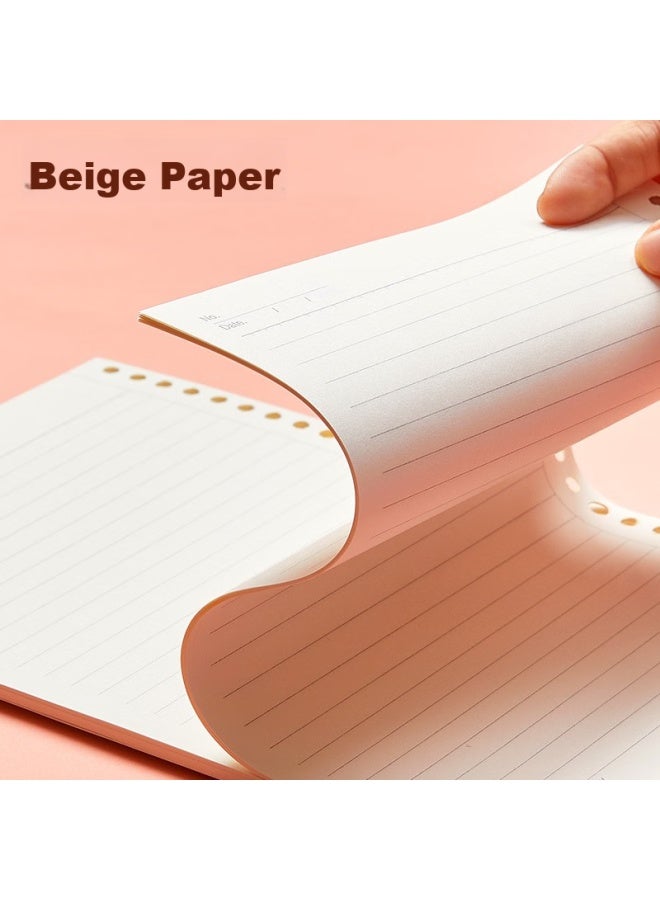 Wengu A4 Loose-leaf Notebook Refill, Detachable 30-hole 60-sheet Ruled Paper With Four-color Index Dividers, Blue B17-a4/c - Image 4