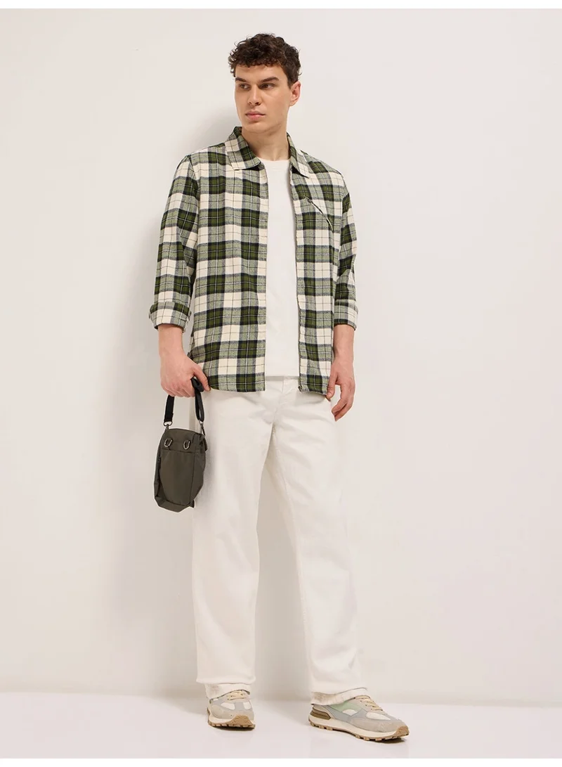 THE BEAR HOUSE  Men’s Long Sleeve Shirt – Classic, Comfortable and Stylish Essential for Work, Travel or Casual Outings for Men | Best Price UAE