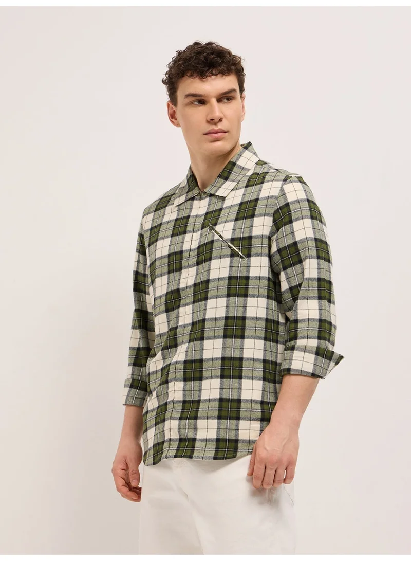 THE BEAR HOUSE  Men’s Long Sleeve Shirt – Classic, Comfortable and Stylish Essential for Work, Travel or Casual Outings for Men | Best Price UAE