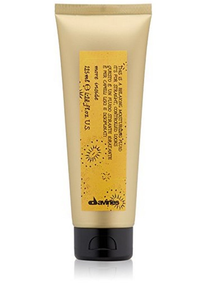 Davines This Is A Relaxing Moisturizing Fluid Heat Protection And Frizz Control For Sleek And Straight Styling Moisturize With Humidity Control 4.22 Fl. Oz.  - Image 1