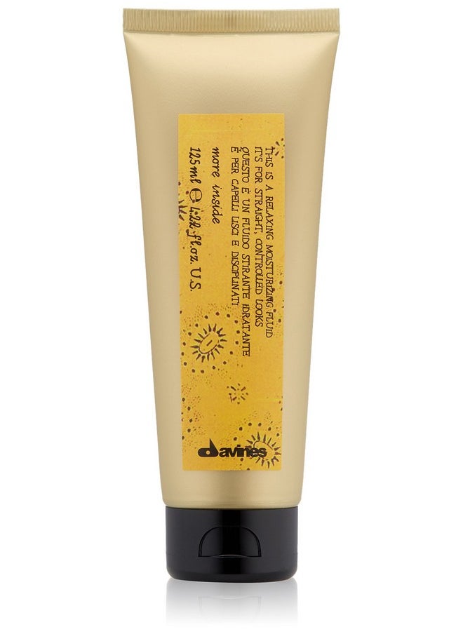Davines This Is A Relaxing Moisturizing Fluid Heat Protection And Frizz Control For Sleek And Straight Styling Moisturize With Humidity Control 4.22 Fl. Oz.  - Image 2