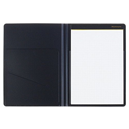 Maruman MNEMOSYNE HN188A A5 Notebook with Folder, Black - Image 3