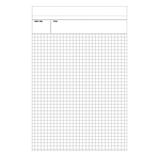 Maruman MNEMOSYNE HN188A A5 Notebook with Folder, Black - Image 4