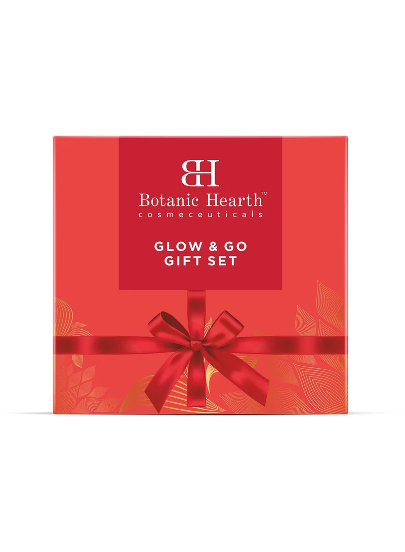 Botanic Hearth Botanic Hearth Gift Set of 5 - Hibiscus Body Scrub - 60g | Raspberry Lip Balm - 10g | British Rose Body Wash - 50ml | Daily Hydration Face Moisturizer- 50g | Oat & Niacinamide Face Wash - 50ml