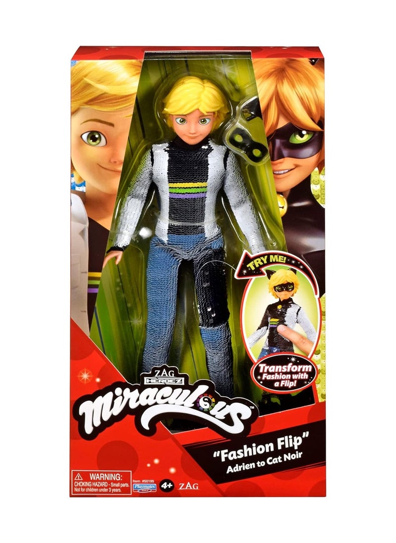 Miraculous `Fashion Flip` Adrien To Cat Noir  - Image 3