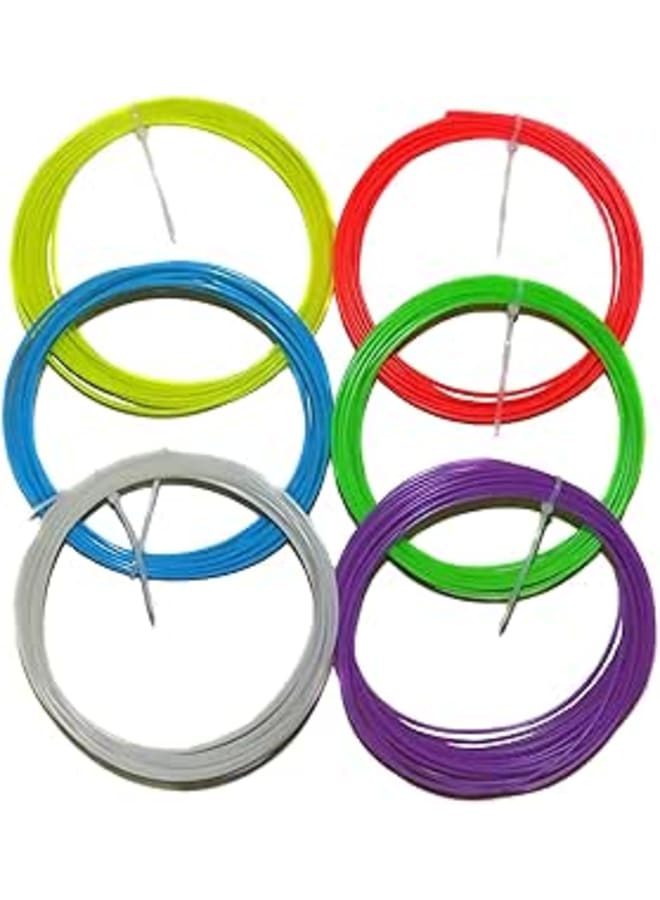 Xact 3D Printing Pen Glow In The Dark Filaments, Set of 6 ABS - RP-100B