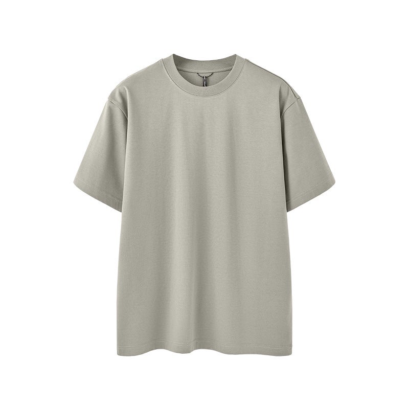 INFLATION Jie Zhan Men's Clothing | Mint T-Shirt 5-in-1 Technology Solid Color Outdoor Spring and Summer Sun Protection Quick-Drying Antibacterial Cooling Short-Sleeved T-Shirt - Image 1