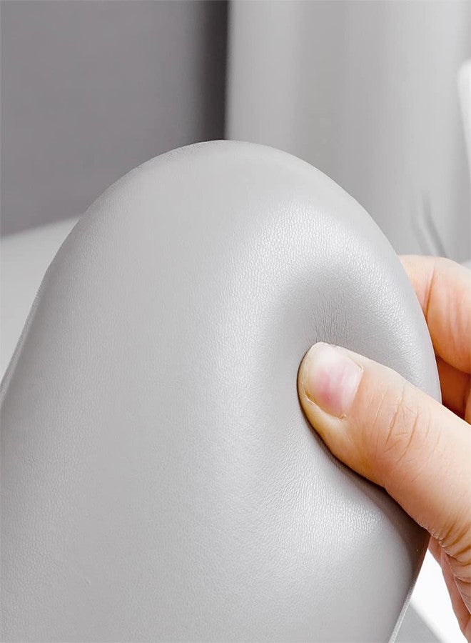 MERTERFLY Nail Arm Rest Pillow and Mat Luxury Salon Manicure Armrest Cushion Nail Art Hand Holder Manicure Hand Rest Cushion Pad Tool for Nail Tech Manicurist (With Mat, Grey) - Image 4