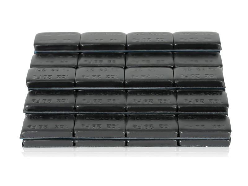 EASYBERG 1oz. Stick on Wheel Weights, Tire Balancing Wheel Weights for Motorcycles, Cars, Trucks, SUVs, Low Profile, Total 72pcs 72oz. - Image 1