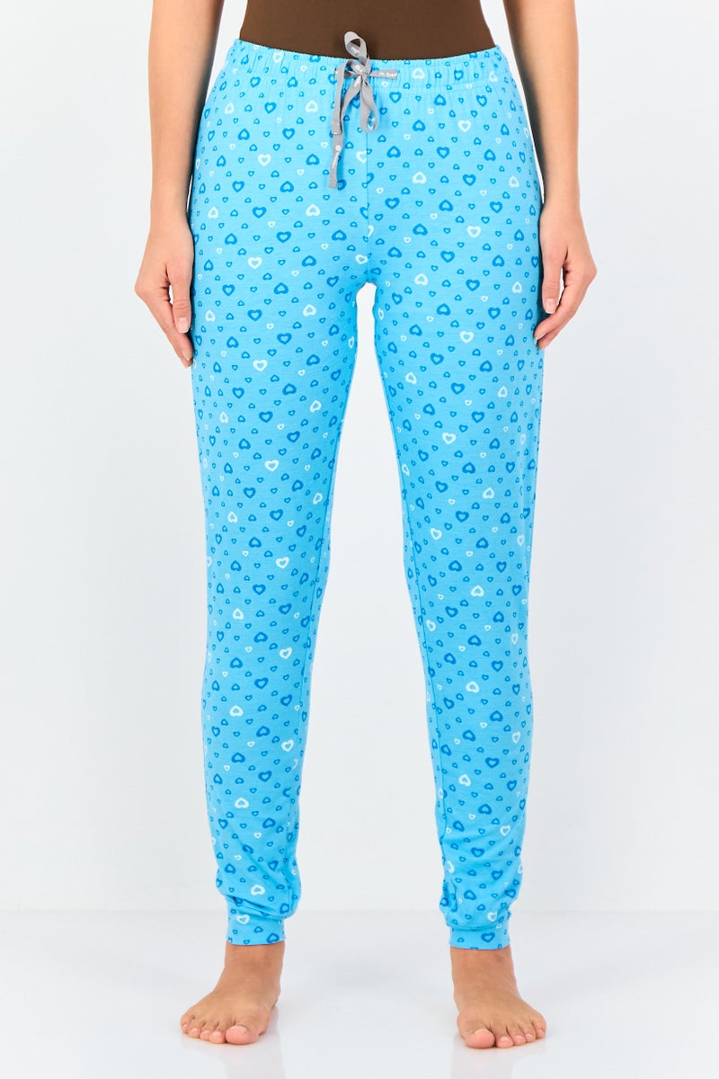 zivame Women All Over Print Drawstring Pajama Pants, Multicolor - Image 1