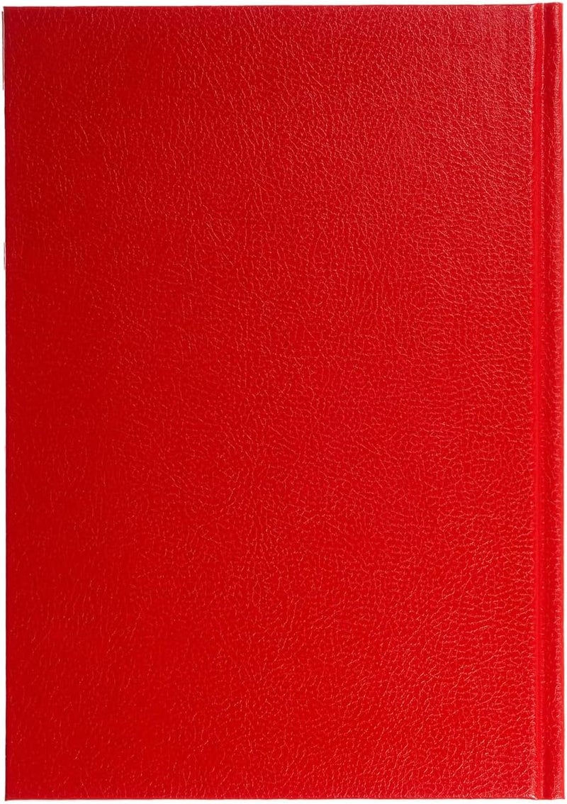 Collins - Desk - 2026 12 Month Calendar Year Planner, Day-To-Page Diary, A4 Hard Cover - Red (44.15-26) - Image 3