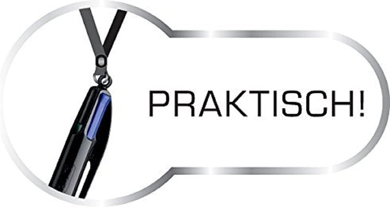 BIC 4 Colours Pro Retractable Ballpoint Pen - Pack of 12 - Image 4